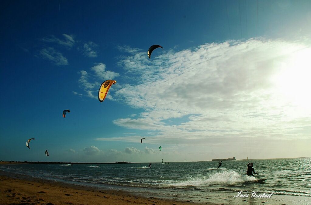 Video de kitesurf en Sancti Petri